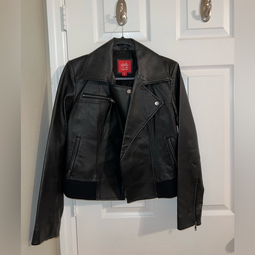 Leather Moto Jacket